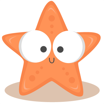Cute Starfish Png Photo - Cute Starfish Clipart (432x432), Png Download