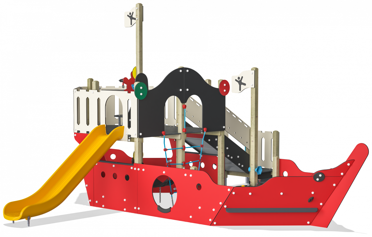 Ms32 Cad1 Us - Kompan Pirat Skib (1280x815), Png Download