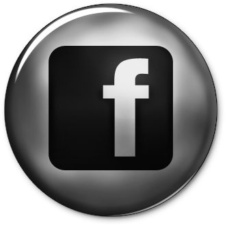 Facebook Like Button Logo - Silver Twitter Logo Png (460x460), Png Download