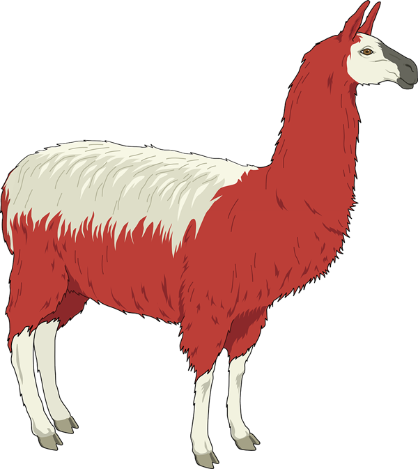 Llama Svg Library Huge Freebie Download - Llama Clip Art (534x599), Png Download