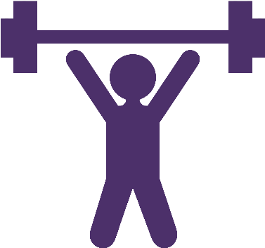 Colonial Quad Fitness Center - Fitness And Wellness Clipart (420x383), Png Download