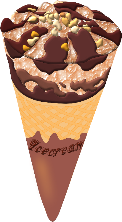 Chocolate Ice Cream - Ice Cream Png (516x800), Png Download