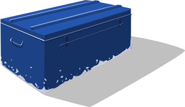 How To Set Use Metal Box Svg Vector (600x346), Png Download