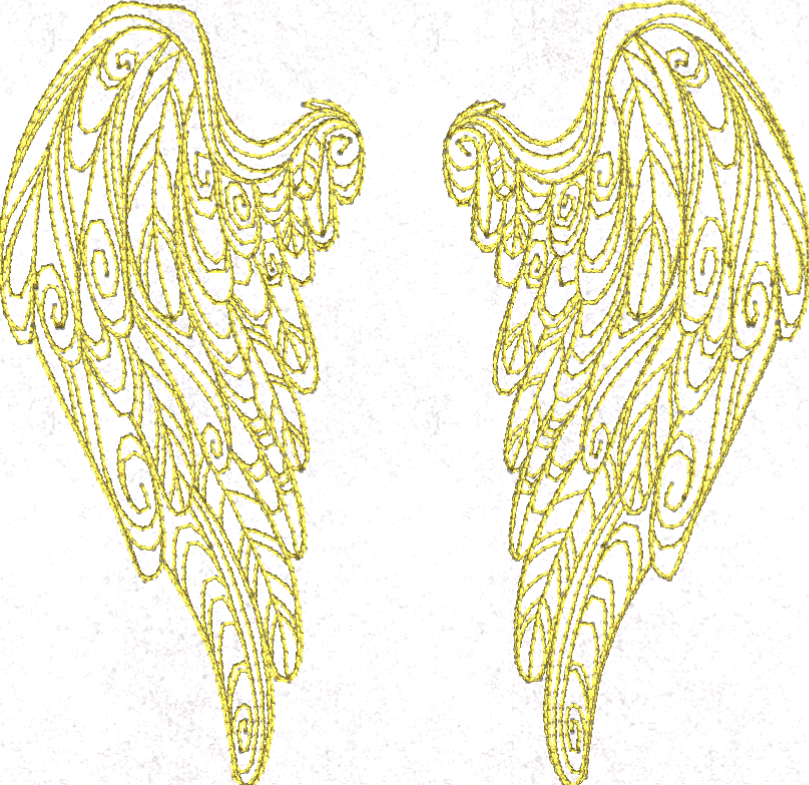 Cushion Cover Angel/fairy Wings - Fairy Wings (809x785), Png Download