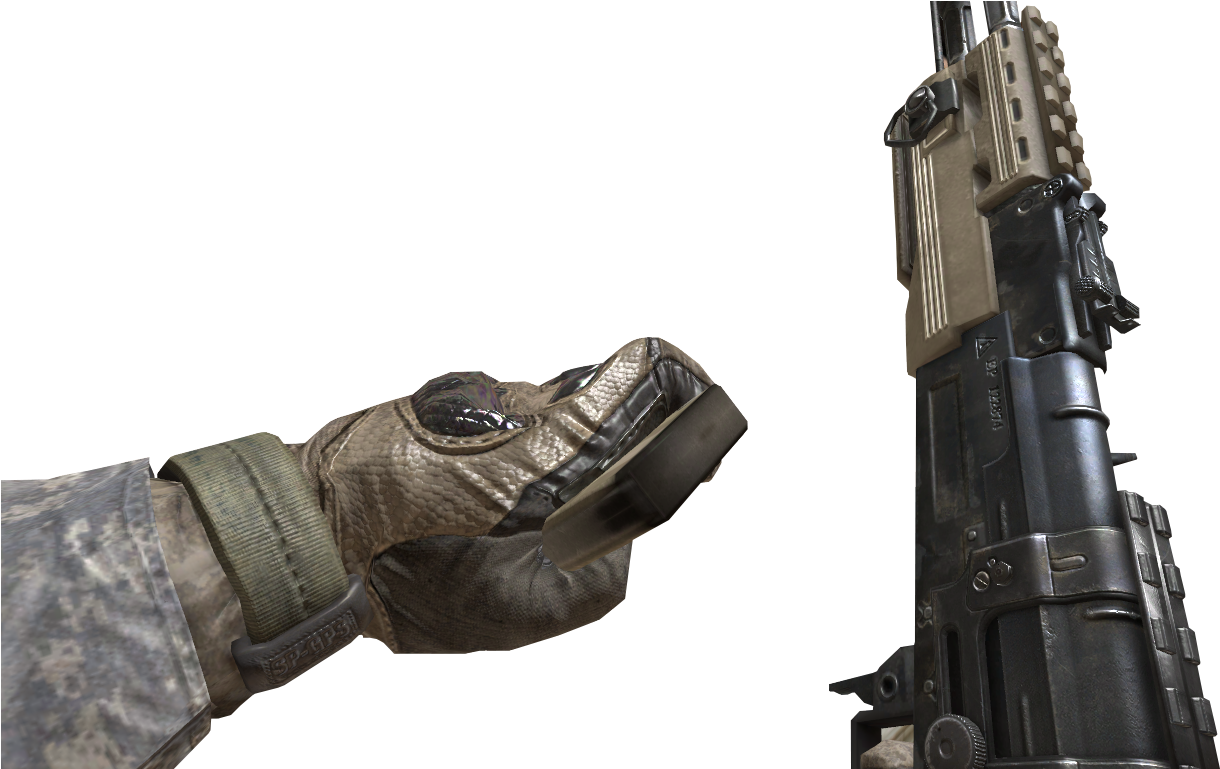 44, July 17, 2011 - Modern Warfare 2 Ak 47 (1250x768), Png Download