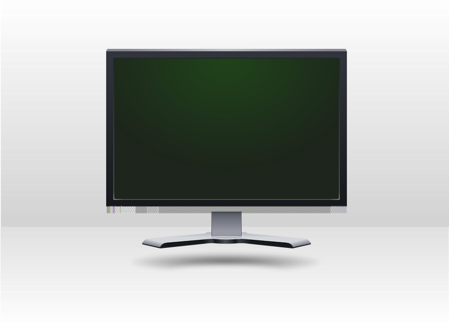 How To Set Use Lcd Screen Clipart (900x769), Png Download