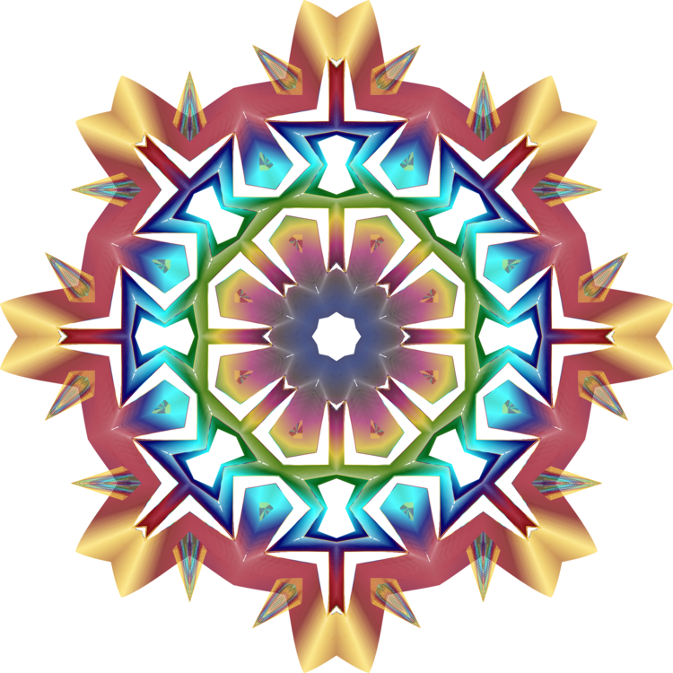 Kaleidoscope Symmetry Itachi Uchiha Sharingan Circle - Kaleidoscope (750x750), Png Download