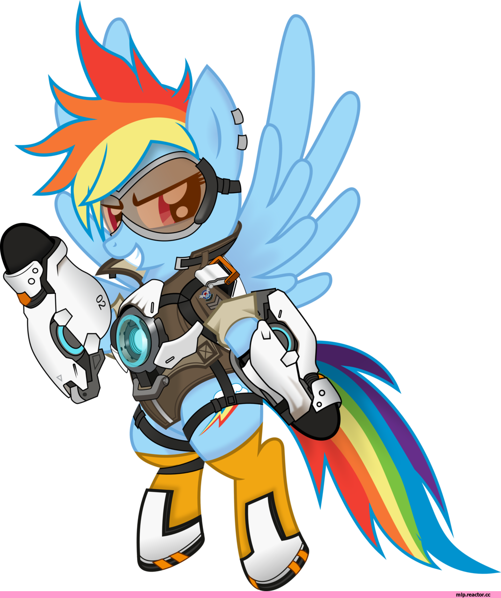 Post 26550 0 78823800 1466215514 Thumb - Rainbow Dash Tracer (1024x1223), Png Download