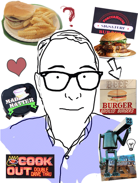 Randy Barnes Greensboro Hamburger Project - Greensboro (450x600), Png Download