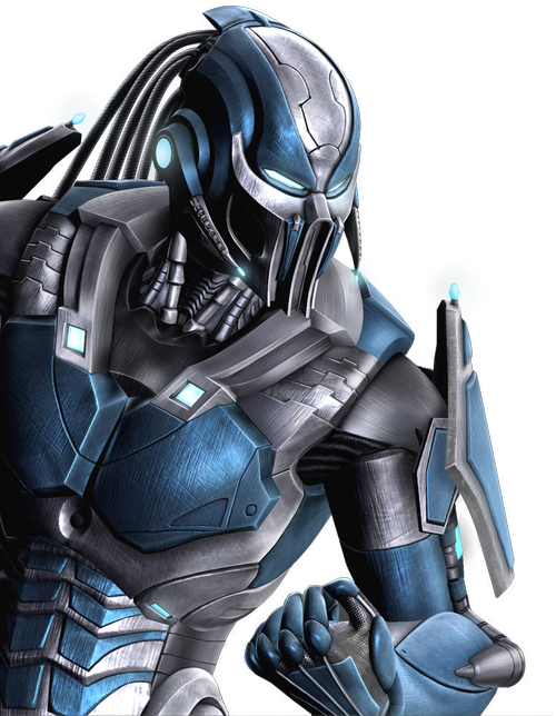 Versus Cyber Sub-zero - Mortal Kombat Sub Zero Robot (388x500), Png Download