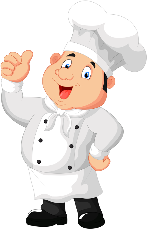 Charola Chef Png Svg Transparent - Chef Clipart Png (519x800), Png Download