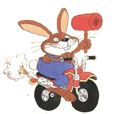 Little Rabbit Foo Foo The Rabbit - Little Rabbit Foo Foo Book (384x375), Png Download
