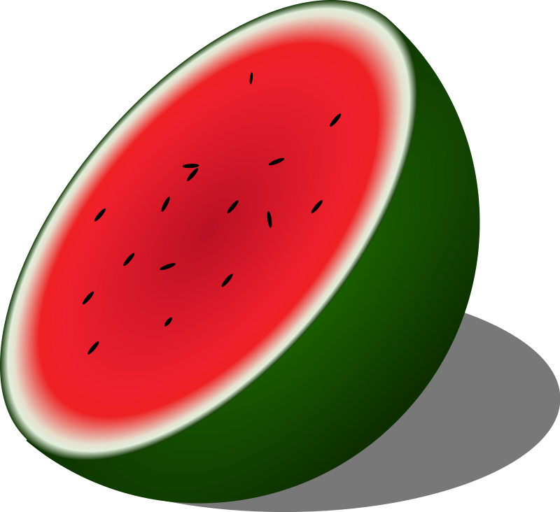 Free To Use Public Domain Watermelon Clip Art - Watermelon Clip Art (800x732), Png Download