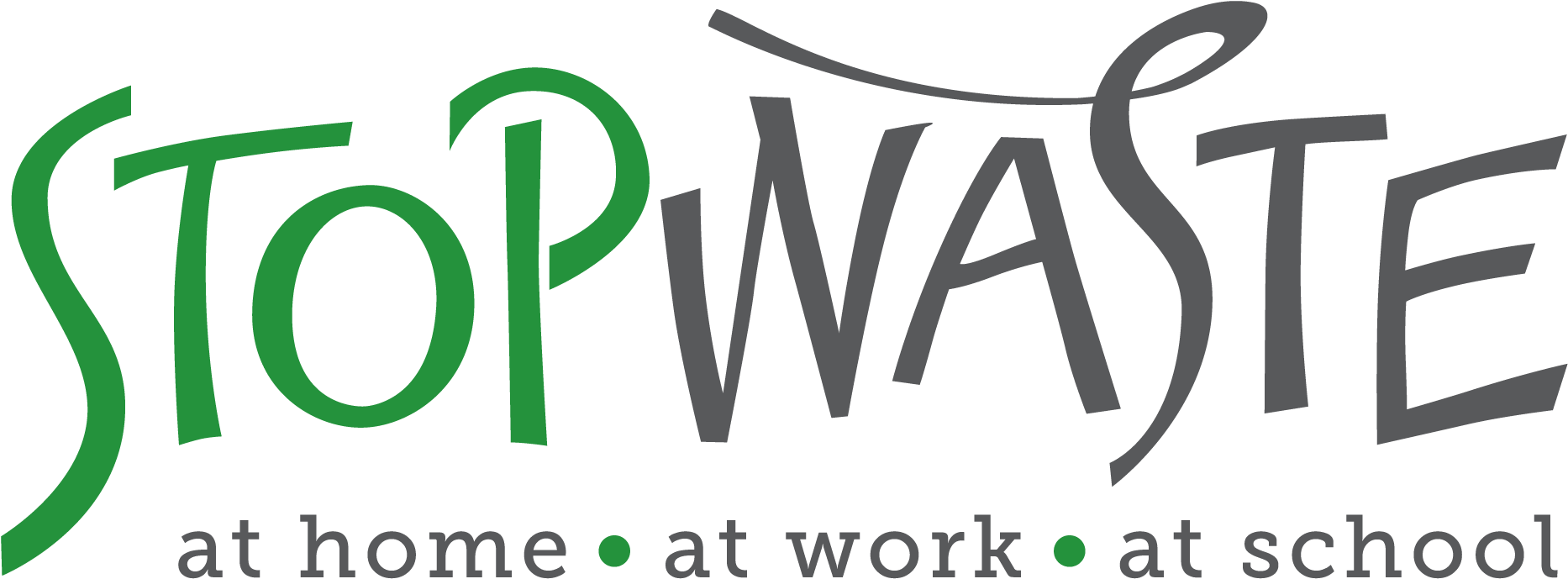 Stopwaste Logos - Waste Prevention Logos (2000x822), Png Download