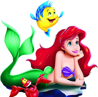 Little Mermaid Girls Tutu Dress, Costume Tutu Dress (441x336), Png Download