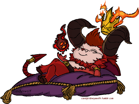 Devil Teemo Clipart - Little Devil Teemo Fan Art (600x600), Png Download