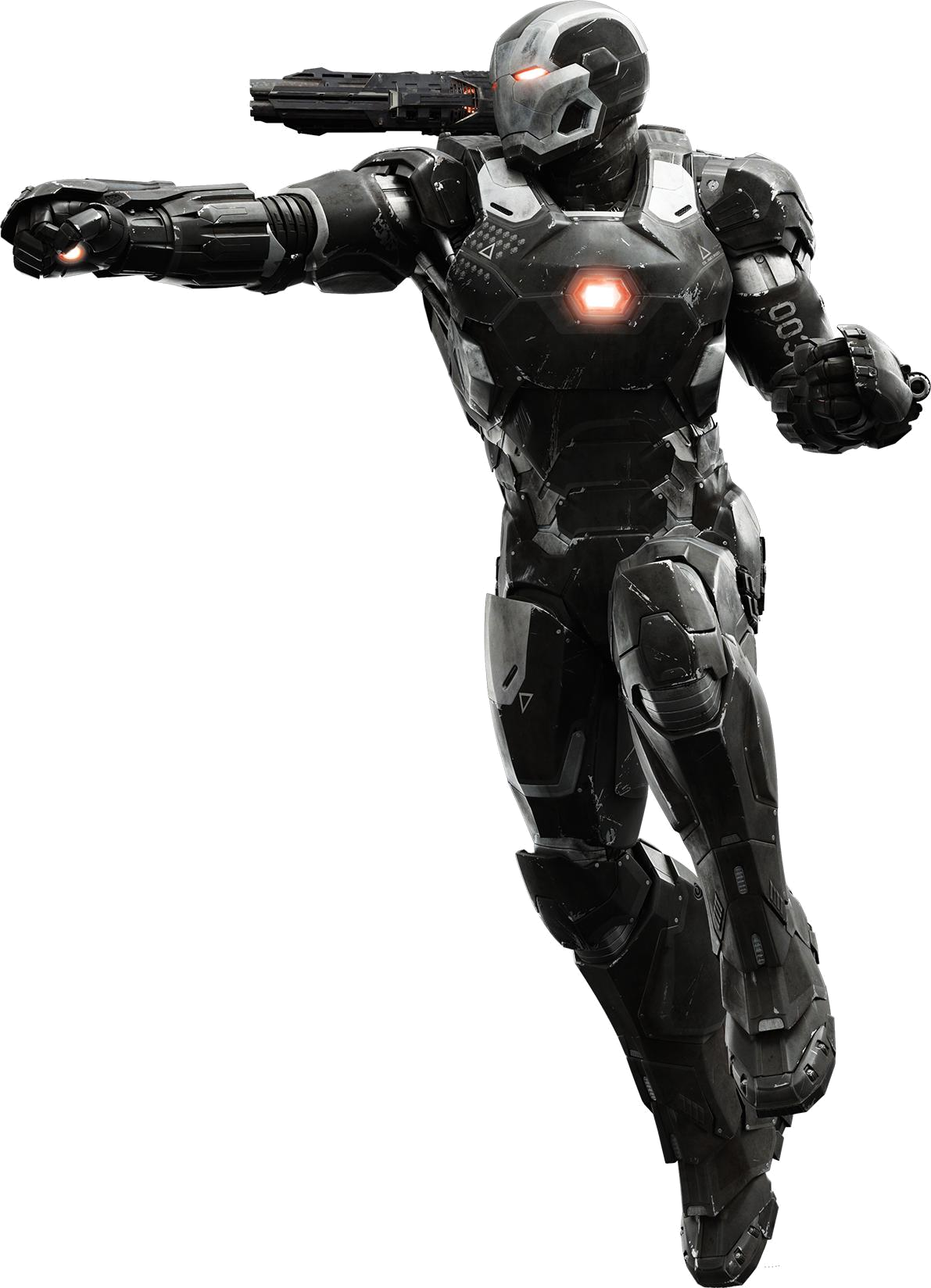 War Machine - Captain America Civil War War Machine (1191x1648), Png Download