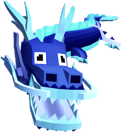 Blue Dragon - Portable Network Graphics (413x490), Png Download
