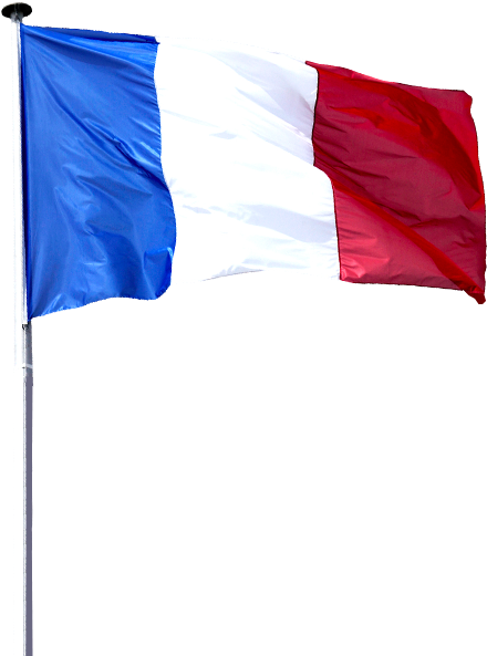 Pic French Flag - French Flag Transparent Background (600x600), Png Download