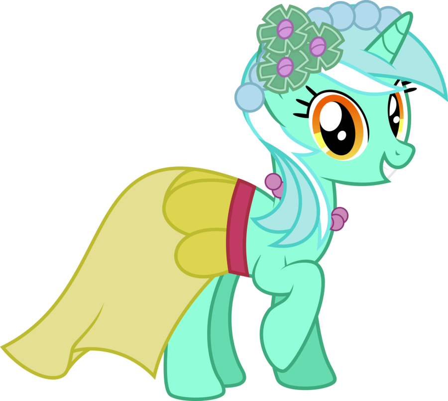 Fanmade Lyra Heartstrings Wedding Bridemaid By Anbolanos91 - My Little Pony Lyra (900x806), Png Download