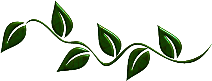 Green Leaves Png By Melissa - Portable Network Graphics (900x464), Png Download