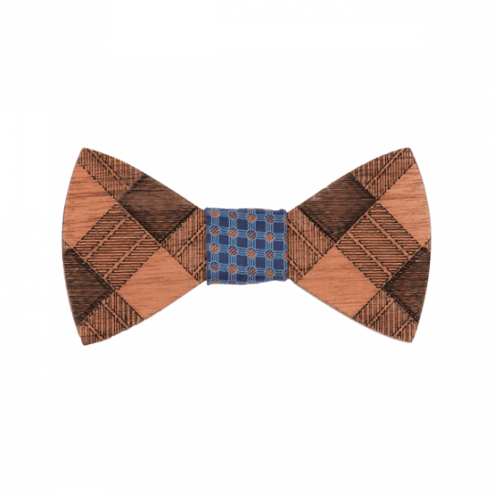 Vintage Wooden Bowtie - Bow Tie (540x540), Png Download