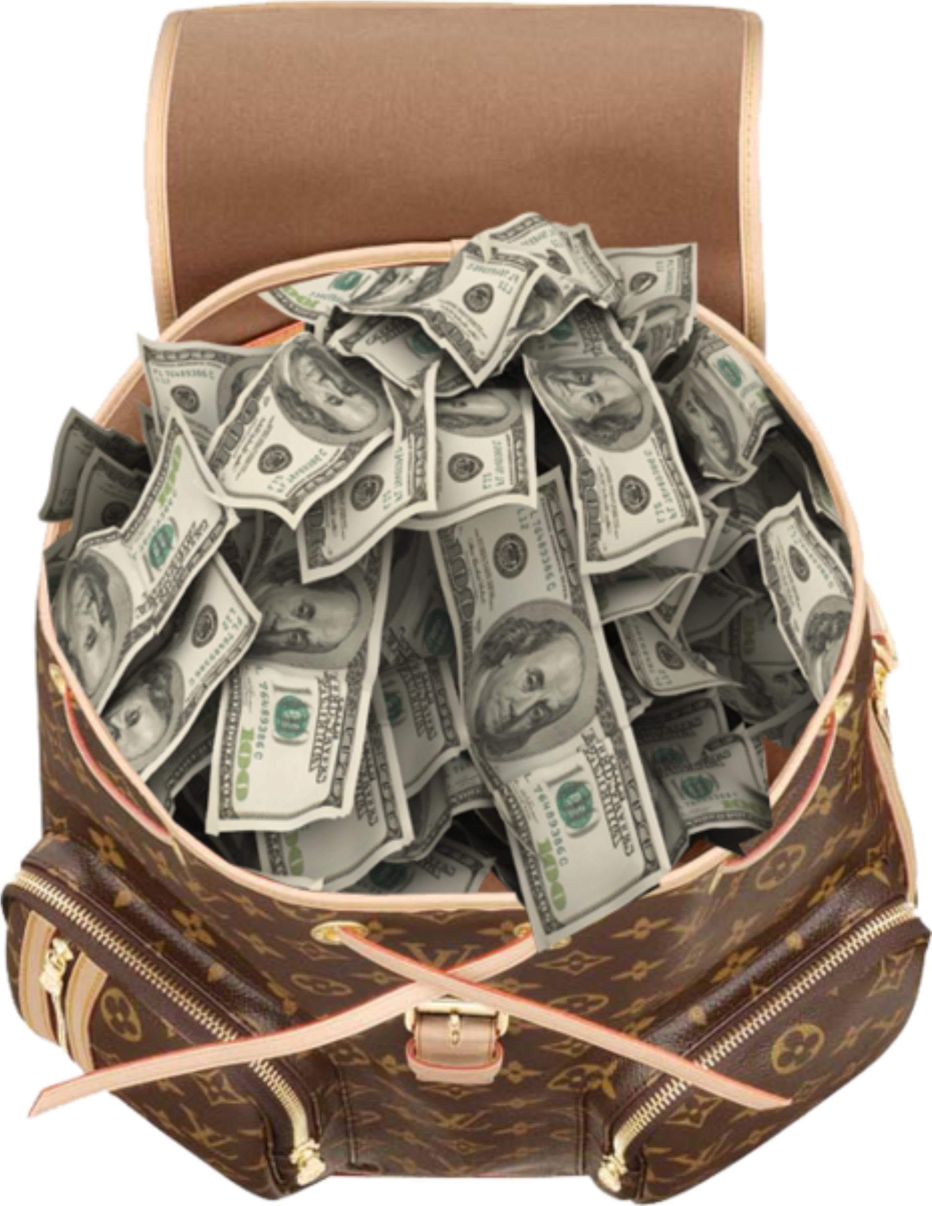 Report Abuse - Bag Of Money Psd (464x600), Png Download