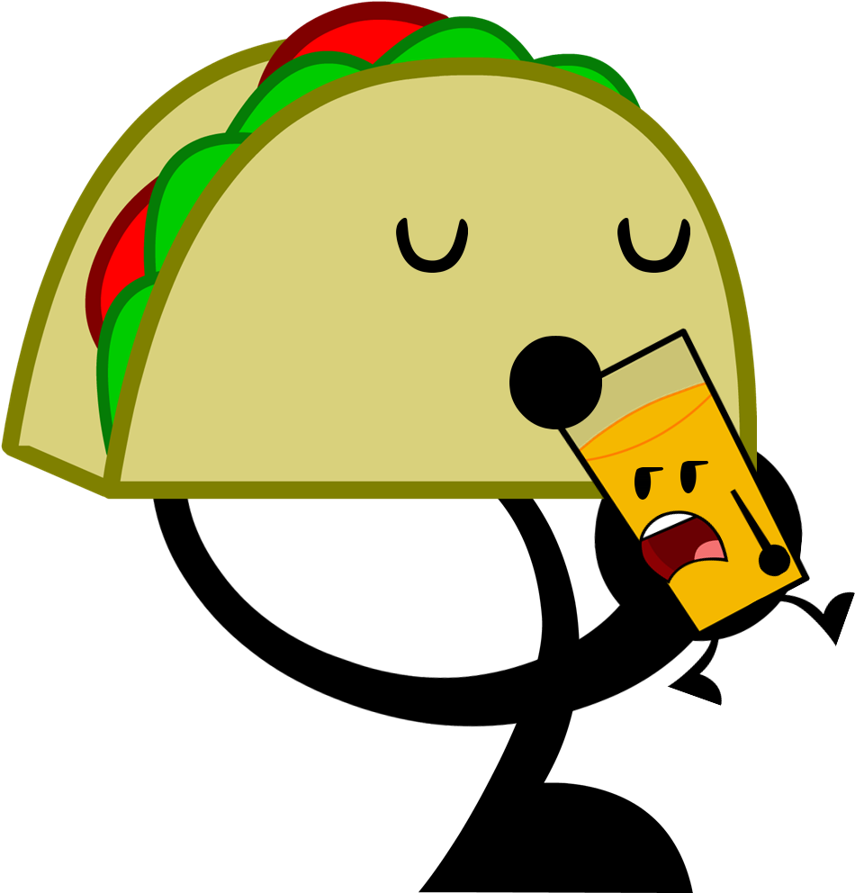 Taco Drinks O - Inanimate Insanity 2 Taco (950x1062), Png Download