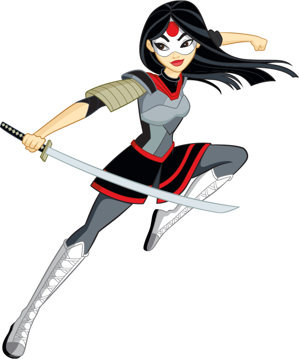 Katana - Katana Dc Super Hero Girls (600x720), Png Download