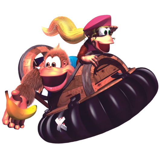 Donkey Kong Country - Donkey Kong Country 3 Gameboy Advanced Gba (600x533), Png Download