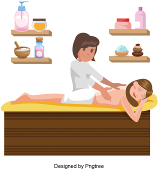 Cartoon Hand Painted Woman Beauty Care Design, Cartoon, - Beauty (360x360), Png Download