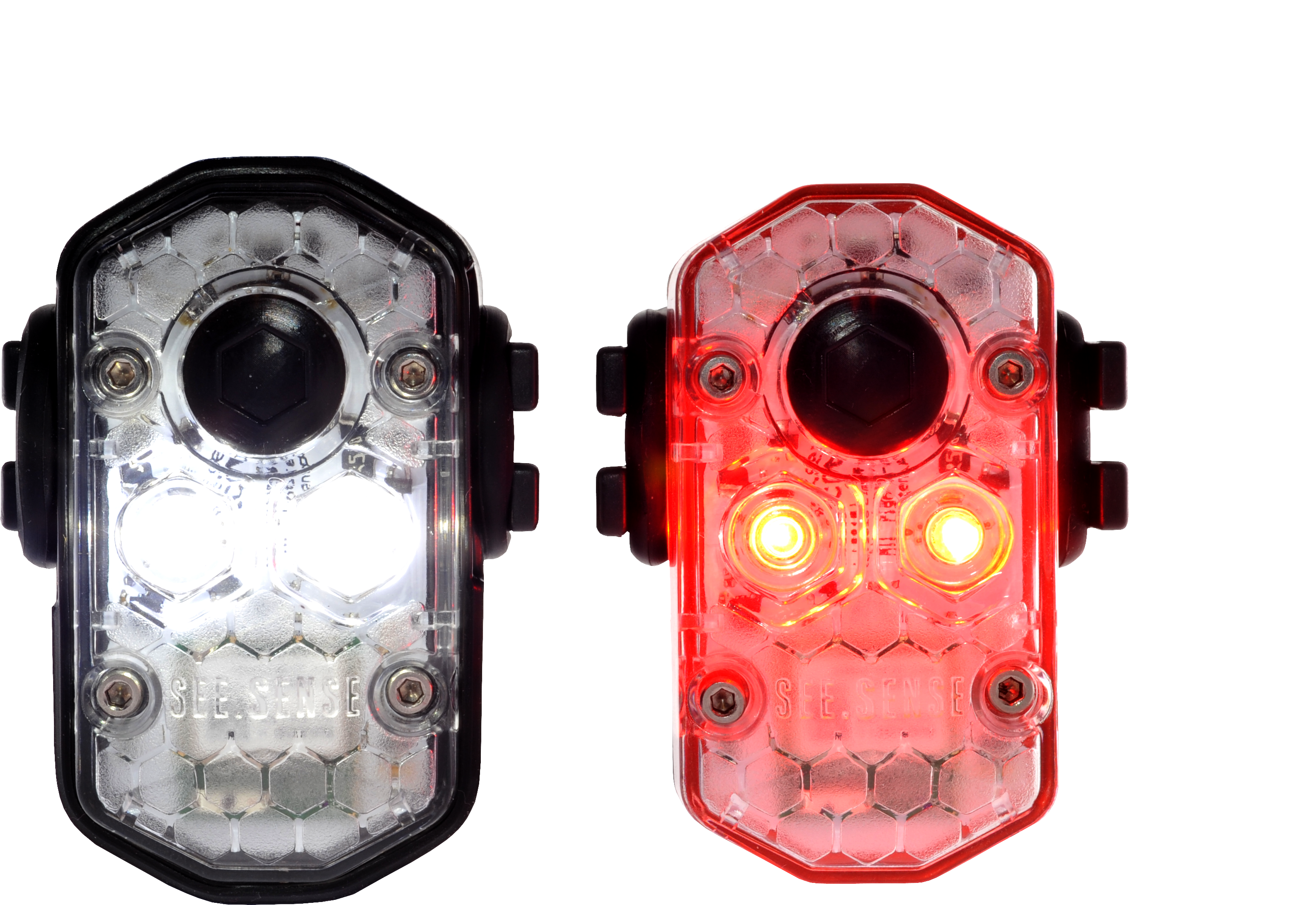 See Sense Icon Smart Bike Light - See.sense Icon Front & Rear Light Set (4256x2832), Png Download