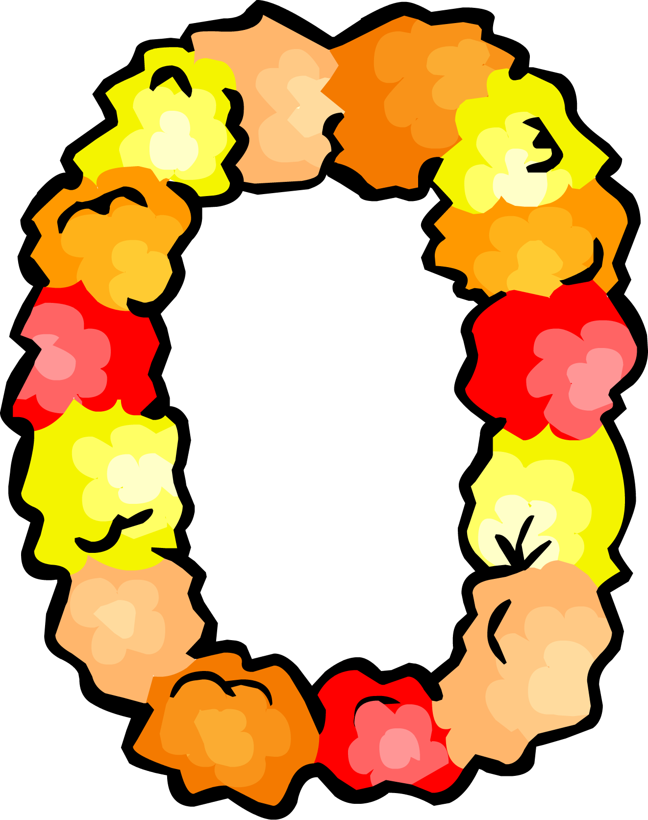Vector Library Fiesta Clipart Free - Club Penguin Neck Items (1322x1673), Png Download