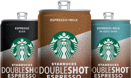 Starbucks Doubleshot No Added Sugar (620x330), Png Download