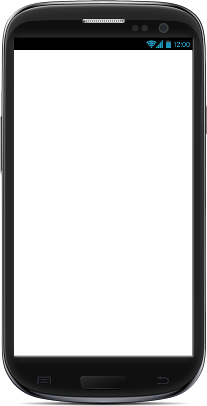 Iphone Cut Out Png (380x775), Png Download