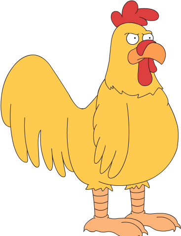 Family Guy Chicken - Family Guy Nicole Chicken (374x483), Png Download