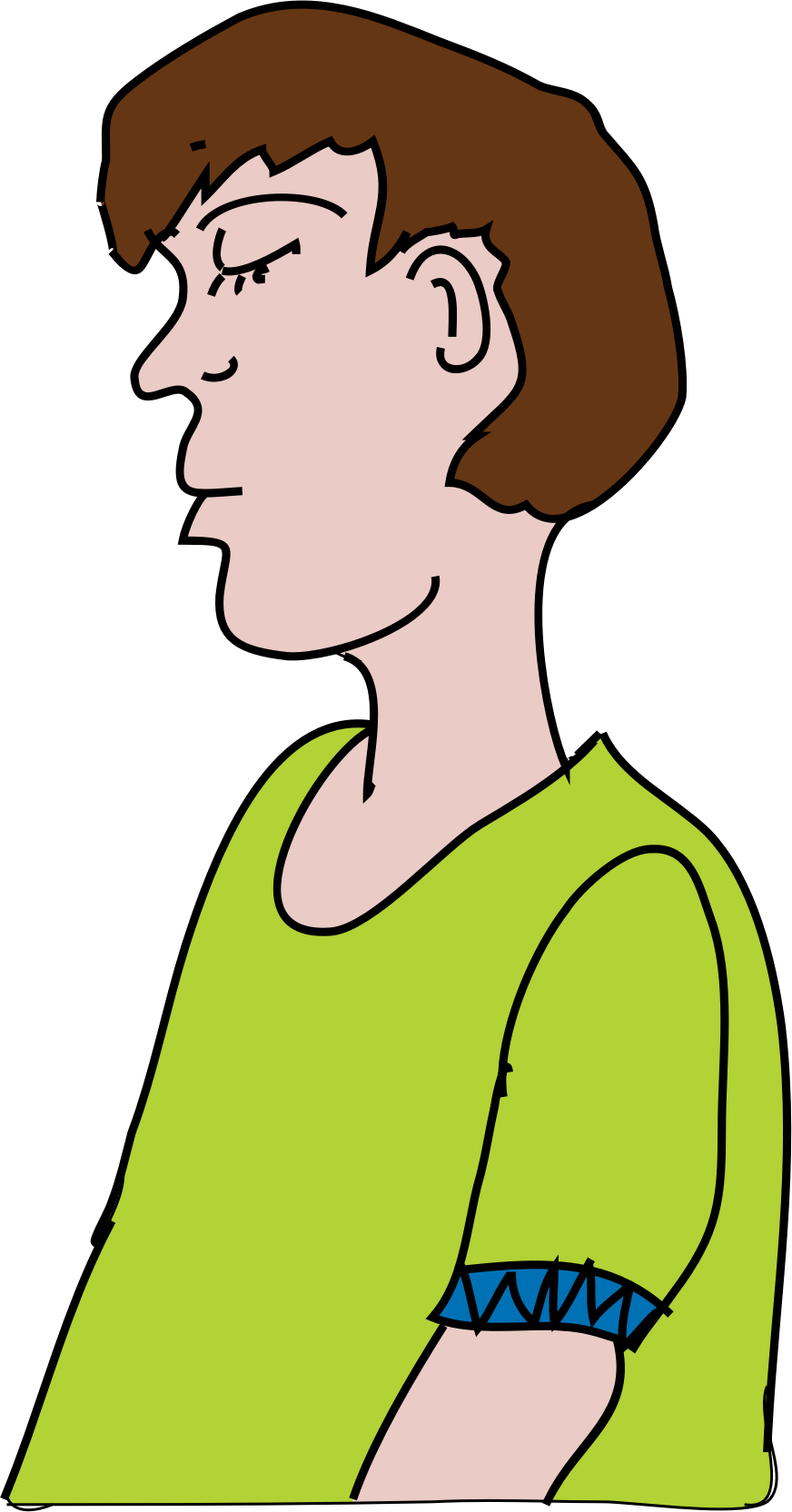 This Free Icons Png Design Of Sad Man (872x1665), Png Download