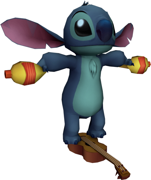 Download Zip Archive - Kingdom Hearts Stitch (750x650), Png Download