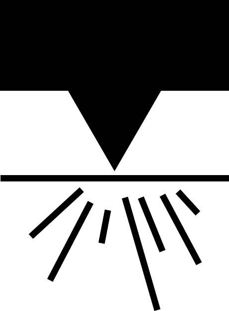 Logo Laser (461x627), Png Download