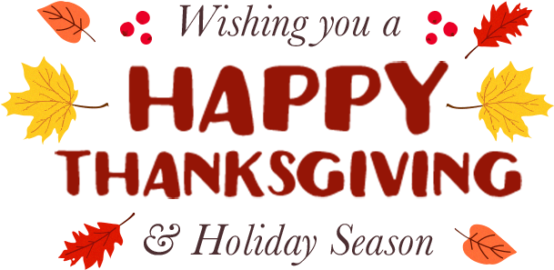 Happy Thanksgiving & Holiday Season - Did Your Heart Go? (625x323), Png Download