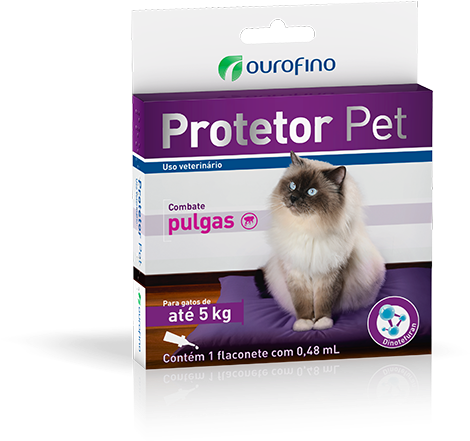 Protetor Pet Gatos - Comprimido Para Gatos Com Pulgas (600x540), Png Download