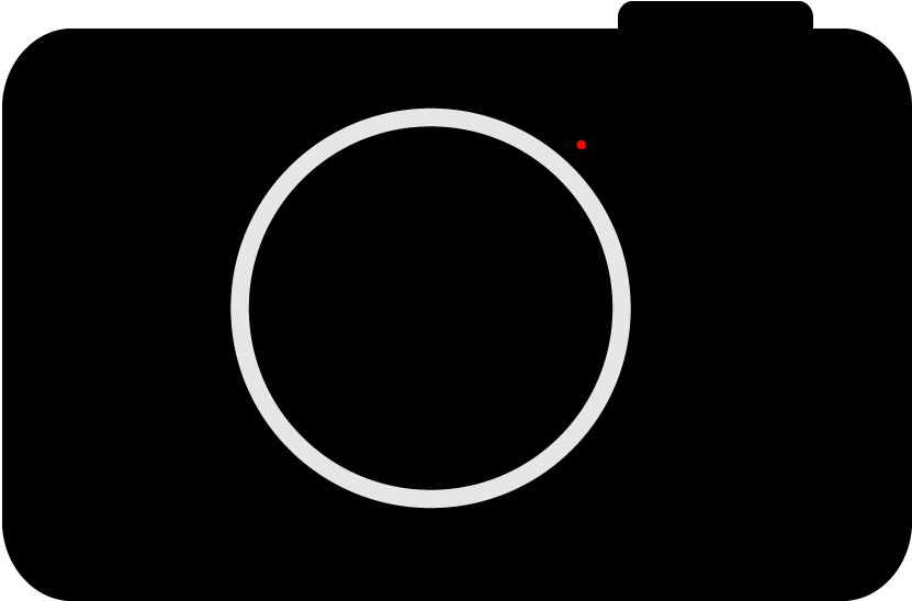 Camera Icon Png - Circle (1000x1000), Png Download