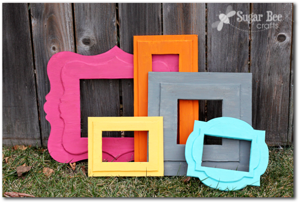 Diy Foam Frames Of Awesomeness - Foam Frames (640x427), Png Download