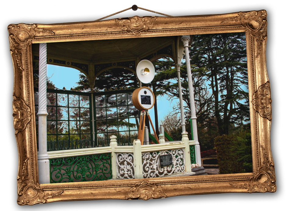 Booth In Frame - Photograph (1000x692), Png Download