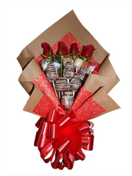 Ramo De 4 Rosas - Arrangement (600x600), Png Download