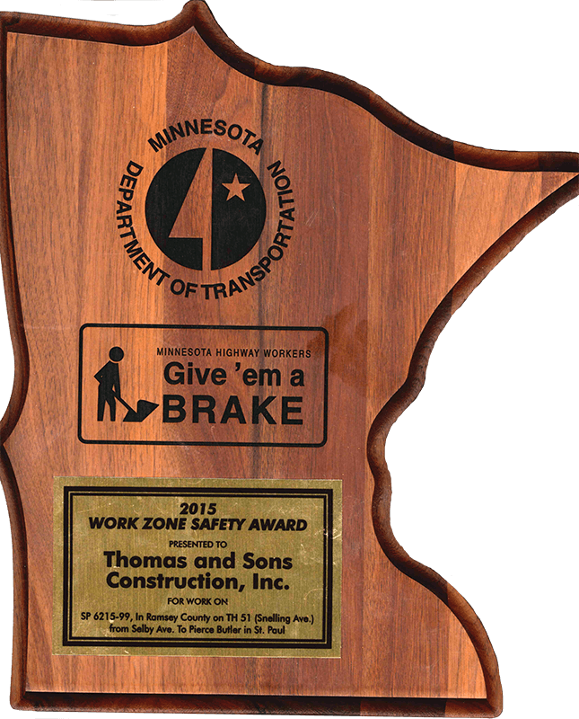 “safety First” Has Always Been Our Motto At Thomas - Award (645x800), Png Download