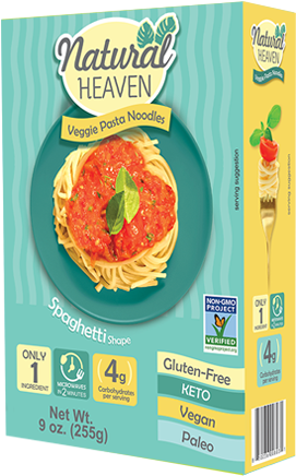 Natural Heaven Spaghetti Hearts Of Palm 4 X 9 Oz - Pasta (500x675), Png Download