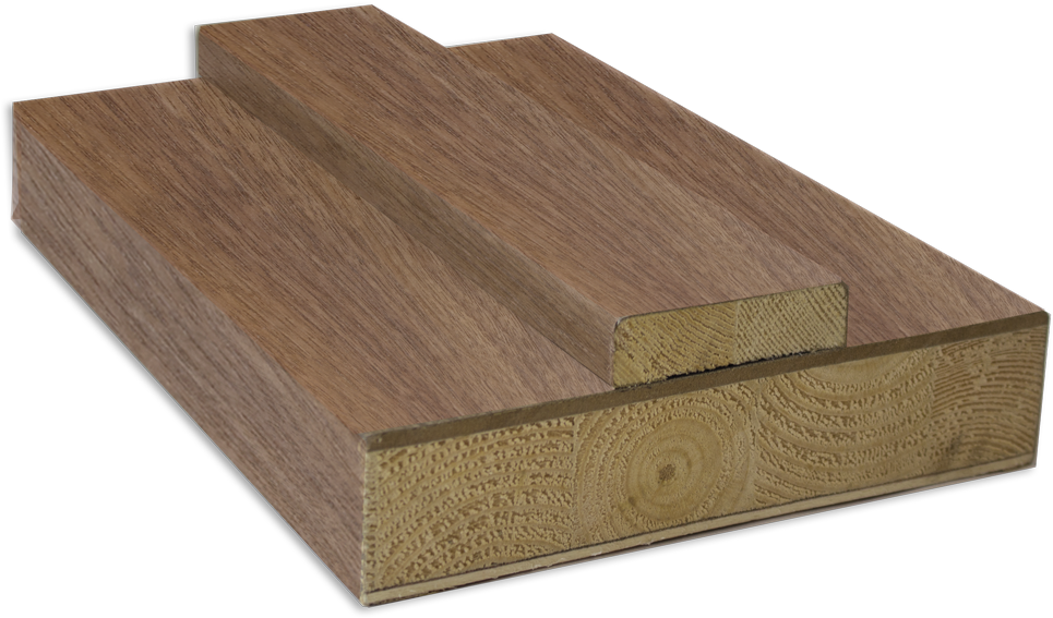 Click To Enlarge - Internal Walnut Door Lining Set Fully Finished (1000x613), Png Download
