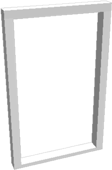 Plain Door Frame - Wikia (420x420), Png Download