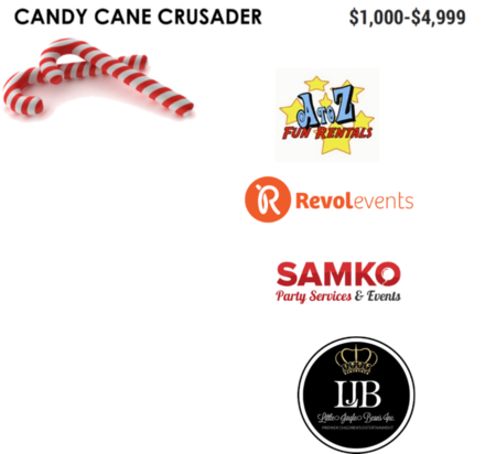 Candy Cane Crusaders - 3d Candy Cane (450x412), Png Download